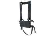 Lancer Tactical Laser Cut ARC Placard Chest Rig (Black)