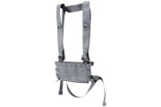 Lancer Tactical Laser Cut ARC Placard Chest Rig (Gray)