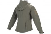 Lancer Tactical Soft Shell Jacket w/ Hood (Sage/S)