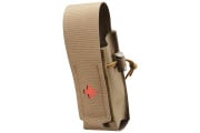 Lancer Tactical Laser Cut Universal Shockcord Fasten Tourniquet Pouch (Tan)