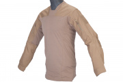 Lancer Tactical TL LEAF Combat Shirt (Tan/S)