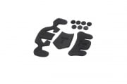 Lancer Tactical EXF Bump Helmet Padding Set (Black)
