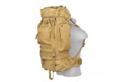 Lancer Tactical 65L Waterproof Outdoor Trail Backpack (Coyote Brown)