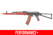 E&L Airsoft New Essential AKS-74N AEG Rifle w/ Wood Handguard Performance+ (Black)