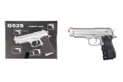 UK Arms G52S M9 Spring Airsoft Pistol (Silver)