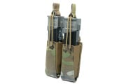GBRS Group Double Pistol Magazine Pouch w/ Bungee Retention (Multicam)