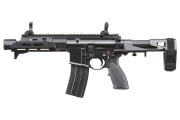 Golden Eagle GBBR M4 Airsoft Rifle w/ 7.5" M LOK Handguard and Amplifier