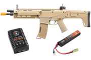 Charged Up Player Package #15 ft. A&K Masada ACR RIS Carbine AEG Airsoft Rifle (Tan) Charged Up Player Package #15 ft. A&K Masada ACR RIS Carbine AEG Airsoft Rifle (Tan)