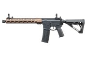 MAYO GANG MGC4 MK2 FULL METAL M4 AEG W/ ETU AIRSOFT RIFLE (BLACK & BRONZE)