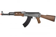 Lancer Tactical LT-728 Tactical AK-47 Carbine AEG Airsoft Rifle (Imitation Wood/No Battery & Charger)