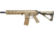 Type-A L119A2 MWS ADG GBBR Gas Blowback Airsoft Rifle by Lancer Tactical (Tan)