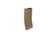 Lancer Tactical 120 rd Metal Mid-Capacity AEG M4/M16 Magazine (Tan)
