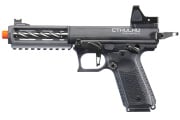 Tandemkross Cthulu GBB Airsoft Pistol w/ Red Dot Sight (Black)