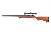 WELL VSR-10 Bolt Action Airsoft Rifle w/ Scope (Wood/Long)