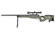 WELL MB08BA L96 AWP Bolt Action Airsoft Rifle w/ Folding Stock, Bipod, & Scope (OD Green)