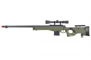 WELL MB4403GA Bolt Action Rifle With Fluted Barrel And Scope (OD Green)