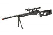 WellFire SV98 Bolt Action Airsoft Sniper Rifle w/ Bipod (Gray)
