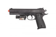 UK Arms P2400 M1911 Spring Airsoft Pistol w/ Poly Bag & Laser (Black)