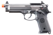 KLI KL92 OR Dual Power CO2 GBB Airsoft Pistol (Platinum)