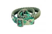 TMC Paracord Survival Bracelet (Woodland Digital)