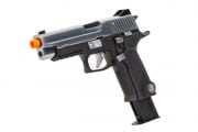 WE Tech P-Virus Two-Tone Gas Blowback Airsoft Pistol (Black/Silver)