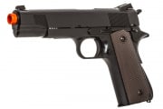 Double Bell M1911 Type 2 GBB Low Velocity Airsoft Pistol (Black/Brown)