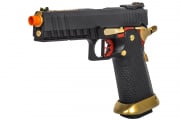 AW Custom "Competitor" GBB Airsoft Pistol (Matte Black/Gold)