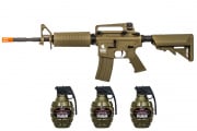 Airsoft GI LT03T Gen 2 M4A1 Carbine AEG Airsoft Rifle BB Pack (Tan)
