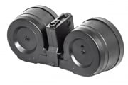 Sentinel Gears M4/M16 2500 rd. AEG High Capacity Electric C-Magazine (Black)