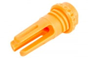 Classic Army Three Prong Polymer Flash Hider (Orange/CCW)