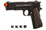 Colt WWII 1911 Government GBB Airsoft Pistol By KJW (Black)
