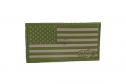 Airsoft GI Flag Patch (OD Green)
