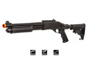 JAG Arms Scattergun TS Gas Airsoft Shotgun (Black)