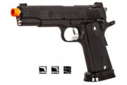 King Arms Predator Tactical Iron Shrike 1911 GBB Airsoft Pistol (Black)