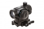 Valken 1x22 Compact Red Dot Sight R/G/B Dual QR (Weaver Mount)