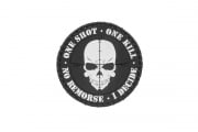 Tac 9 Industries One Shot One Kill PVC Patch (Gray)
