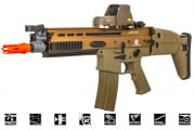 FN Herstal SCAR-L Carbine AEG Airsoft Rifle (Tan)