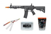 Classic Army Package #4 ft. Skirmish ECS ML10 M4 M-LOK Carbine AEG Airsoft Rifle (Black)