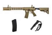 Combat Load Package #6 ft. Lancer Tactical LT25 Gen 2 Interceptor SPR M4 AEG Airsoft Rifle (Dark Earth)