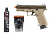 Poseidon CS Orion GBB Airsoft Pistol Gas & Ammo Combo (Tan & Bronze) Poseidon CS Orion GBB Airsoft Pistol Gas & Ammo Combo (Tan & Bronze)