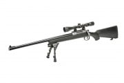AirsoftGI Custom Silver Southpaw Airsoft Sniper Rifle