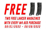 HOW TO GET 2 FREE HIGH SPEED MAGAZINES FOR ANY M4 MAGAZINE AIRSOFT GUNS ENDS MONDAY 08/08