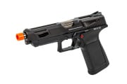 G&G GTP 9 MS Green Gas Blowback Airsoft Pistol (Black)