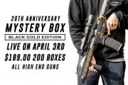 Airsoft GI Black & Gold Edition 20th Anniversary Mystery Box W/ Free Shipping