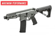 AIRSOFTGI CUSTOM STORM R15 SHORT BARREL FULL METAL AEG AIRSOFT RIFLE W/ ETU (GRAY)