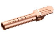 ACW Aluminum Ported Outer Barrel for TM G19 Gen3 GBBP Airsoft Pistols (Rose Gold)