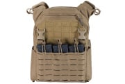 Lancer Tactical Quick Response Plate Carrier (Tan)