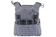 Lancer Tactical Quick Response Plate Carrier (Gray)