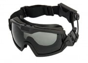 Lancer Tactical Full Seal Airsoft Goggles w/ Built-In Fan (Black)