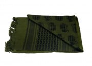 Tac 9 AC-3095 Shemagh Grenade Pattern (OD Green)